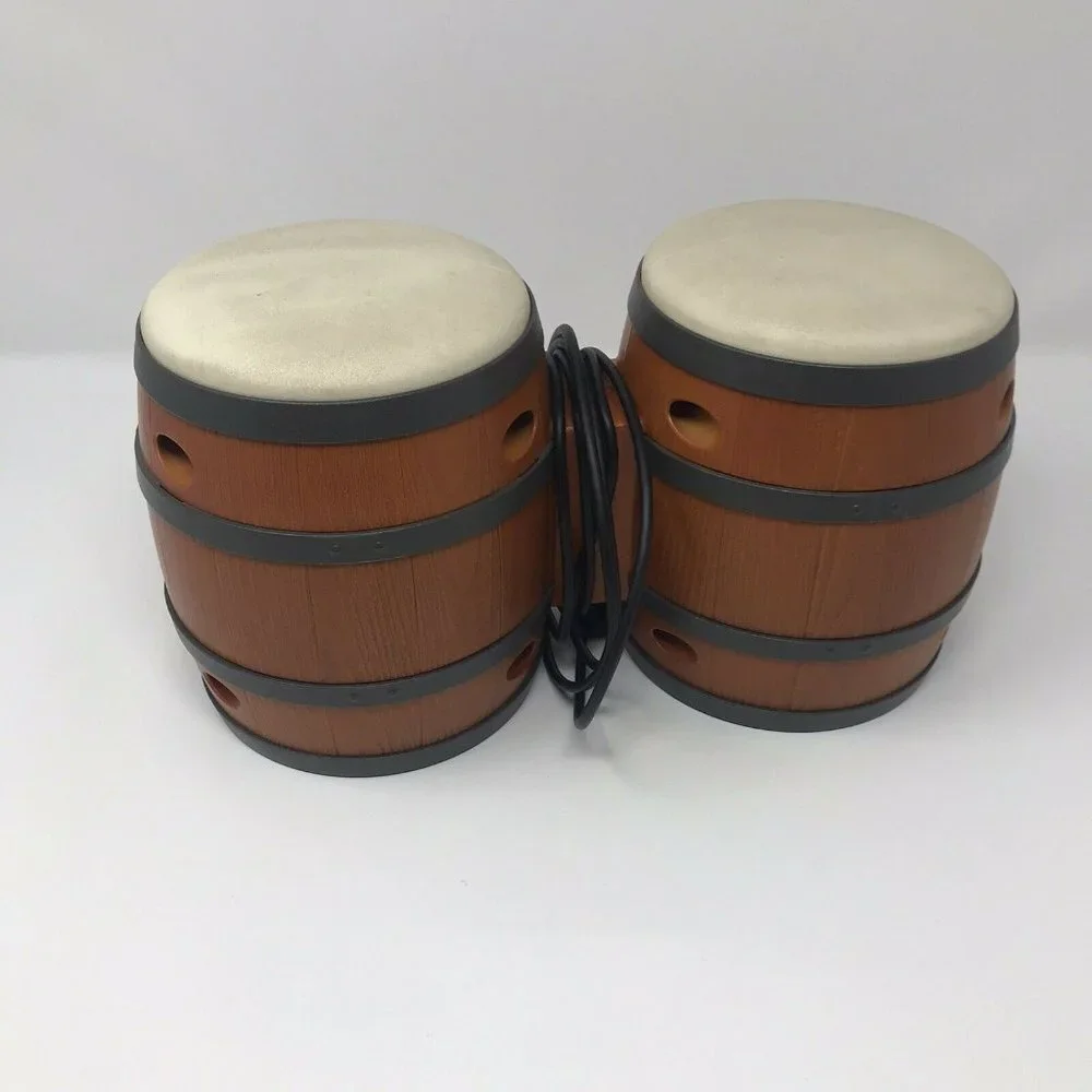 Nintendo Game Cube Donkey Kong Jungle Beat Wired Bongos with Original Box